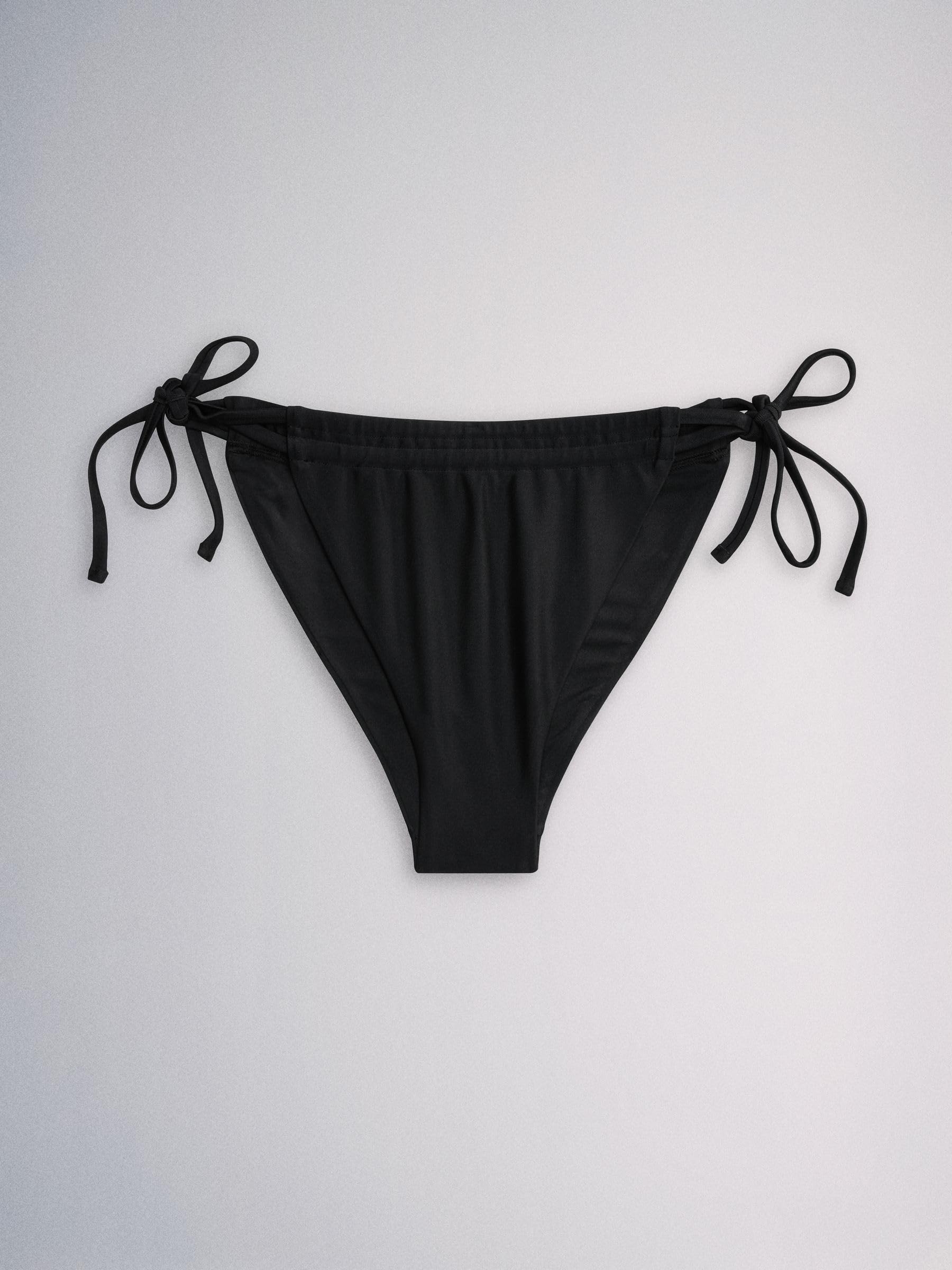 THE SET Donne Confezione da 3 di Slip Bikini sgambati | Adulto, con laccetto, High Leg, Mid Rise, Pull On