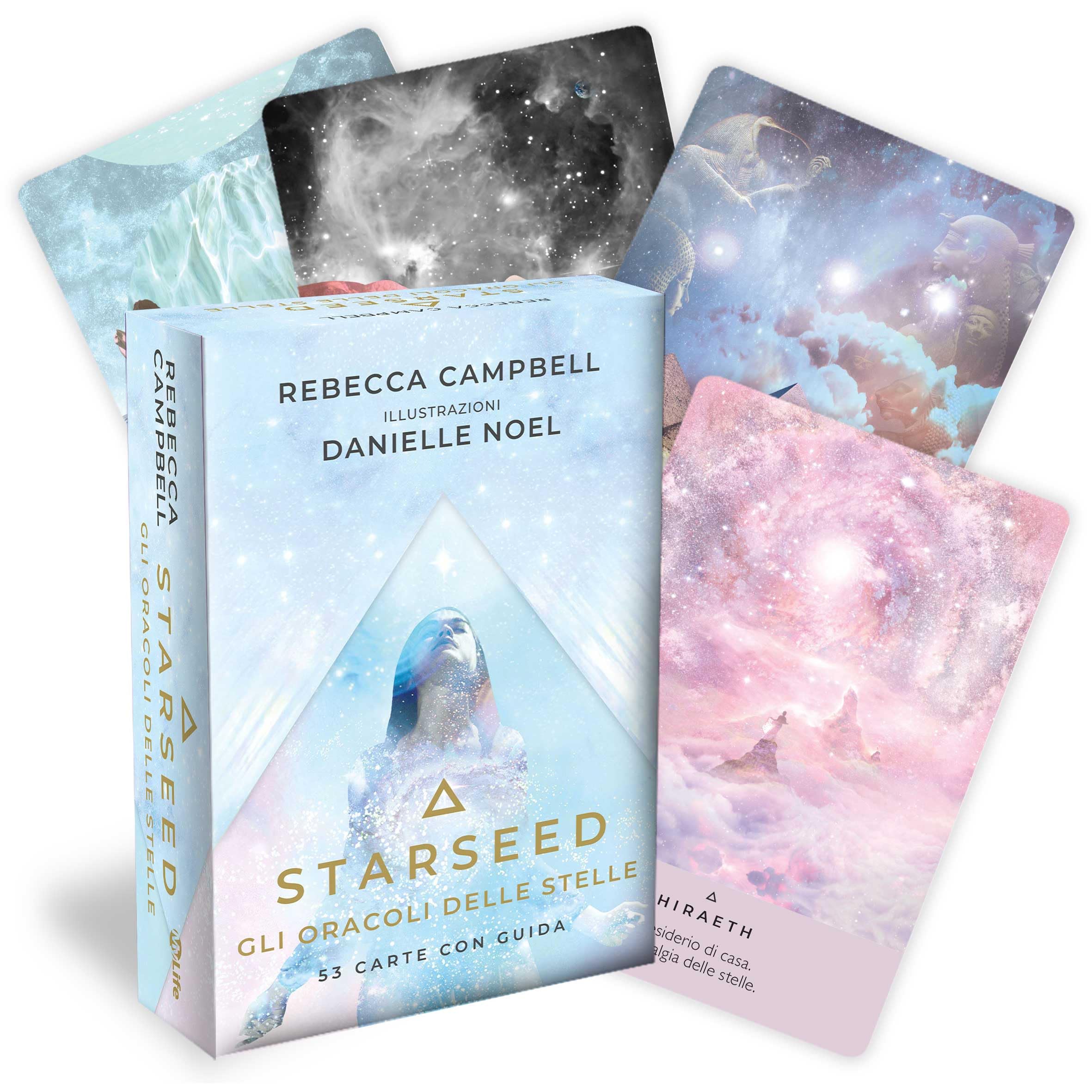 Starseed. Gli oracoli delle stelle. 53 Carte con guida illustrata. Idea regalo. Offrono ispirazione, guidano e supportano la connessione alle energie dell’Universo
