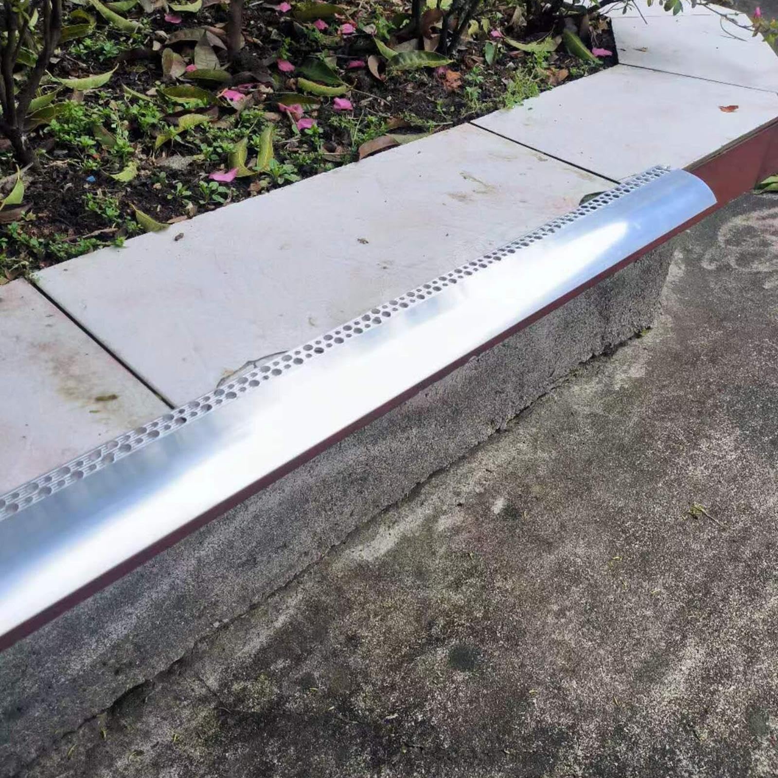 Perfil Goterón Protector Contra El Goteo De Lluvia Para Techos Planos