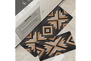 Cozy Kitchen Comfort: Boho Aztec Kitchen Mats for a Stylish and Comfortable Home