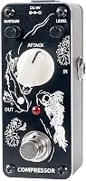 Sondery Pedal Compressor Para Guitarra Elétrica E Baixo, Mini Pedal De Compressão True Bypass, Controles Por Nível De Sustentação E Anexo, Série Art Design
