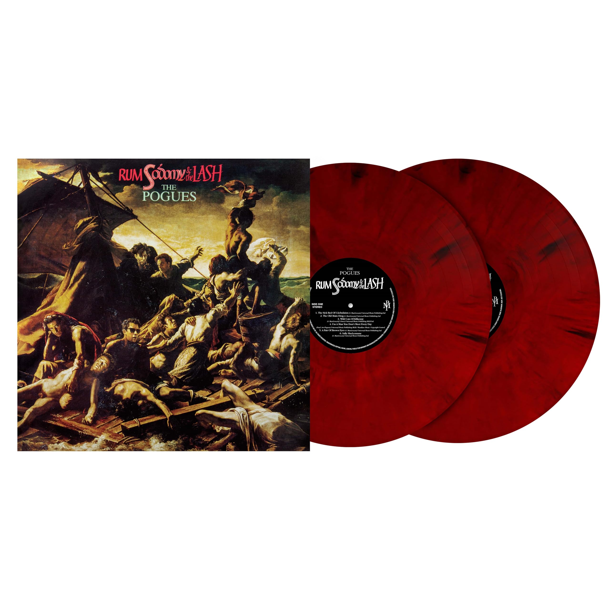 The POGUES LP Rum, Sodomy & the Lash DOUBLE RED VINYL 40th Anniversary SEALED