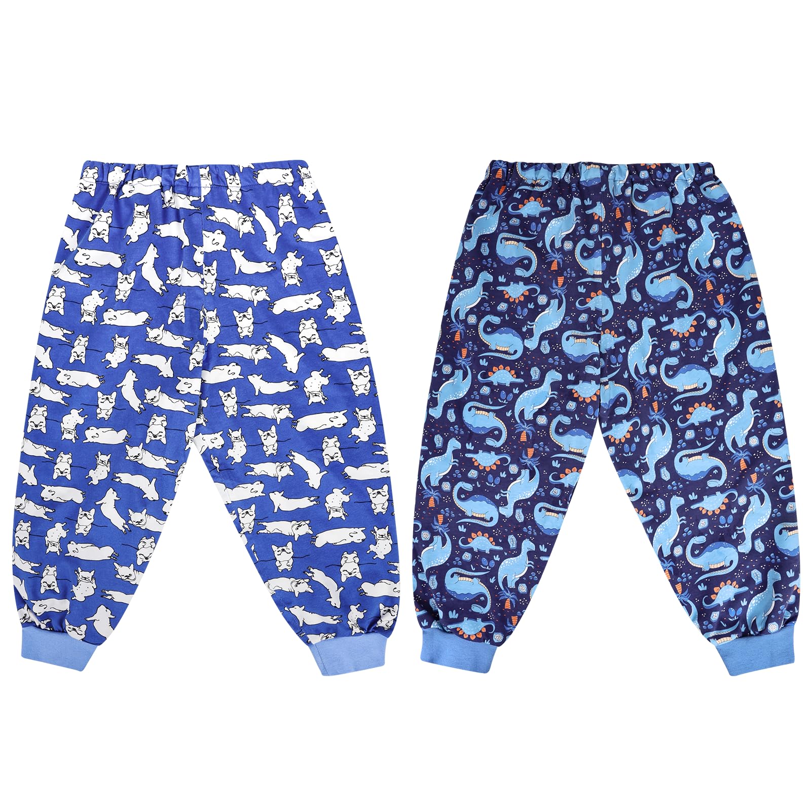 MOEMOE BABY Calzones de Entrenamiento, Algodón Bragas de Aprendizaje para niños el orinal nocturno, Pantalones de pañales para niños, azul, 2-3 años