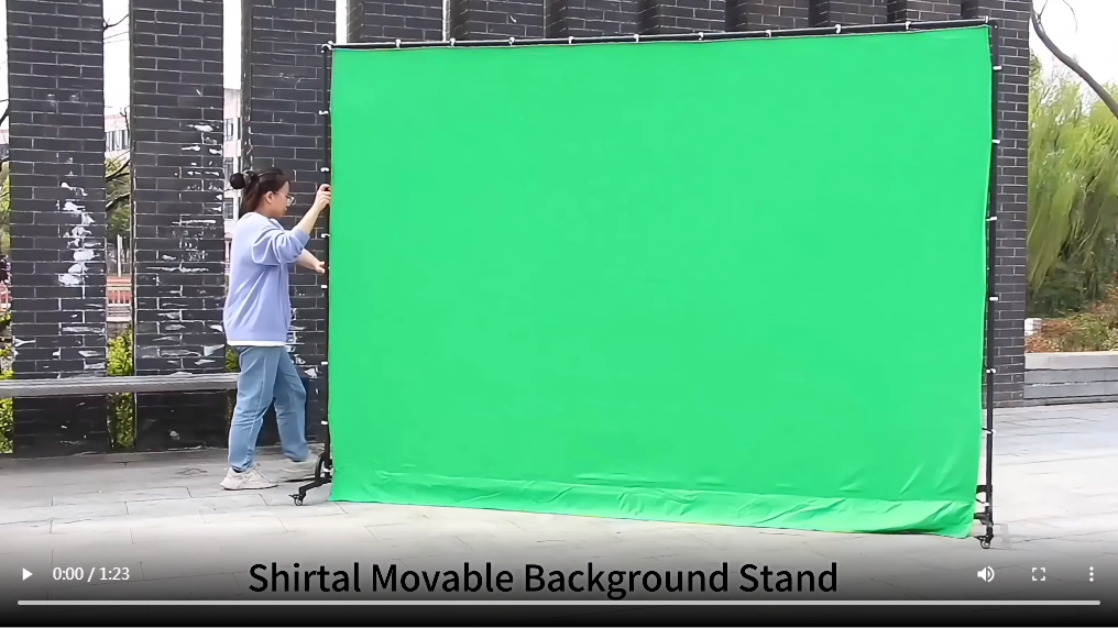 Amazon.com : Shirtal 7x10ft Green Screen Backdrop with Stand