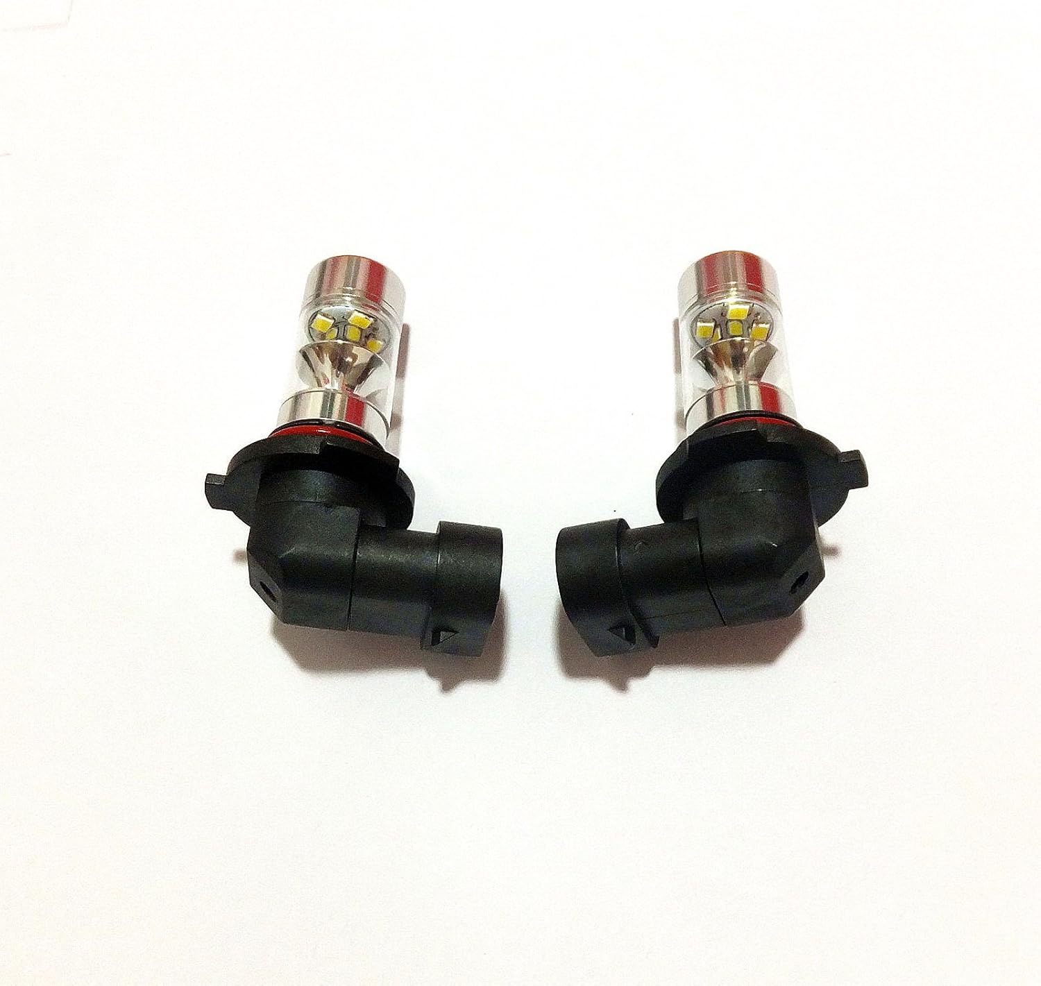 2X H10 9145 6000K 60W High Power LED Fog Light Lamp, DC12V~24V 800LM 1A 2323SMD DRL LED Refraction Reflector Lamp, Reversing Light, Undecoder