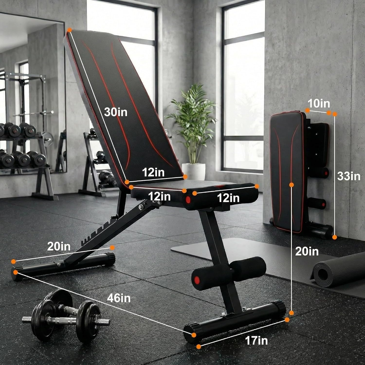 OPPSDECOR Smith Machine Power Rack for Home Gym - All-in-One Power Cage Squat Rack with LAT Pulldown, Cable Machine & Barbell Bar - Multi-Functional Strength Training Equipment