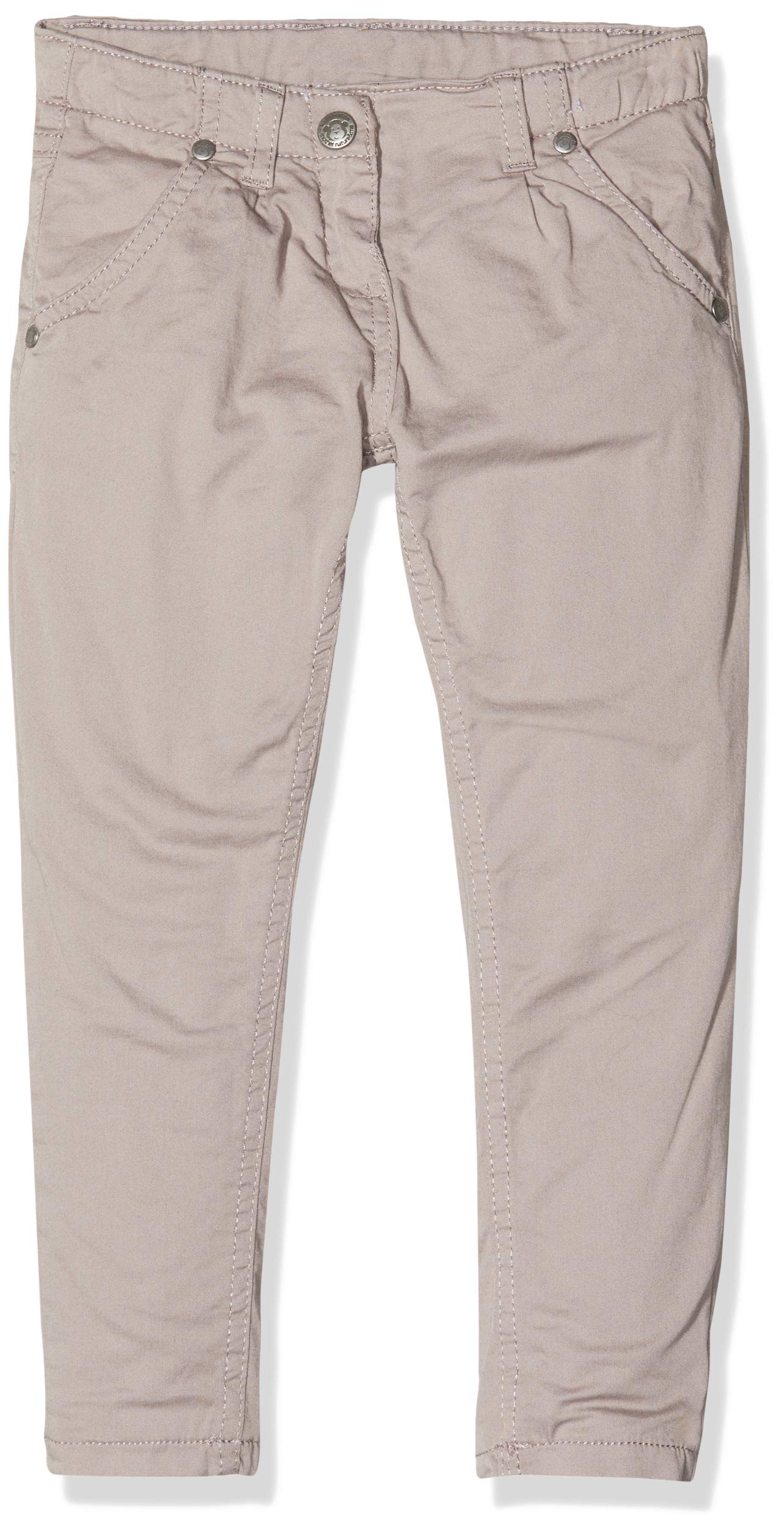 Pantalón de niñas Bellybutton gris elástico para ropa de diario 4