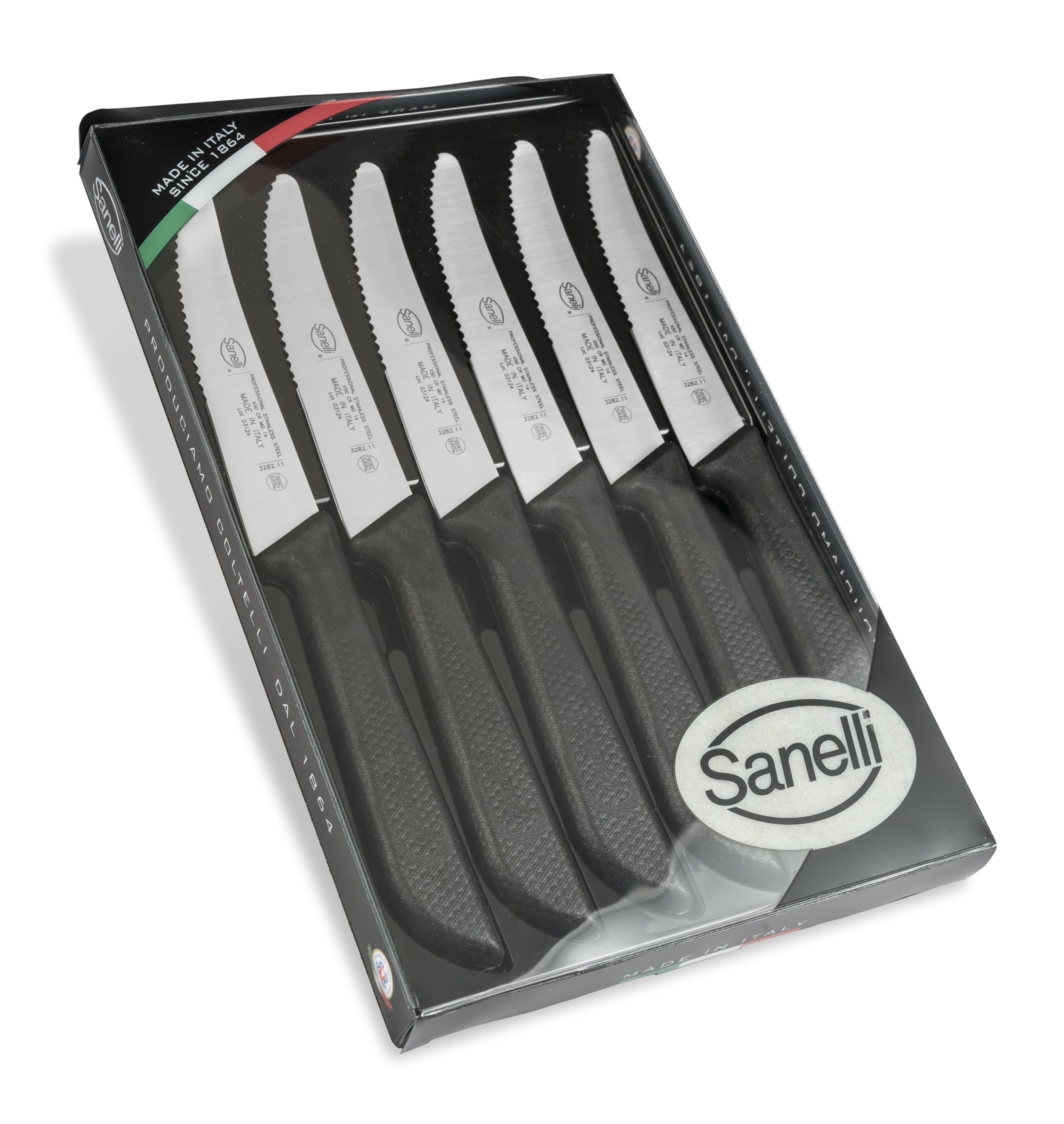 Sanelli CONFEZIONE COLTELLI TAVOLA 6 PZ (904206)