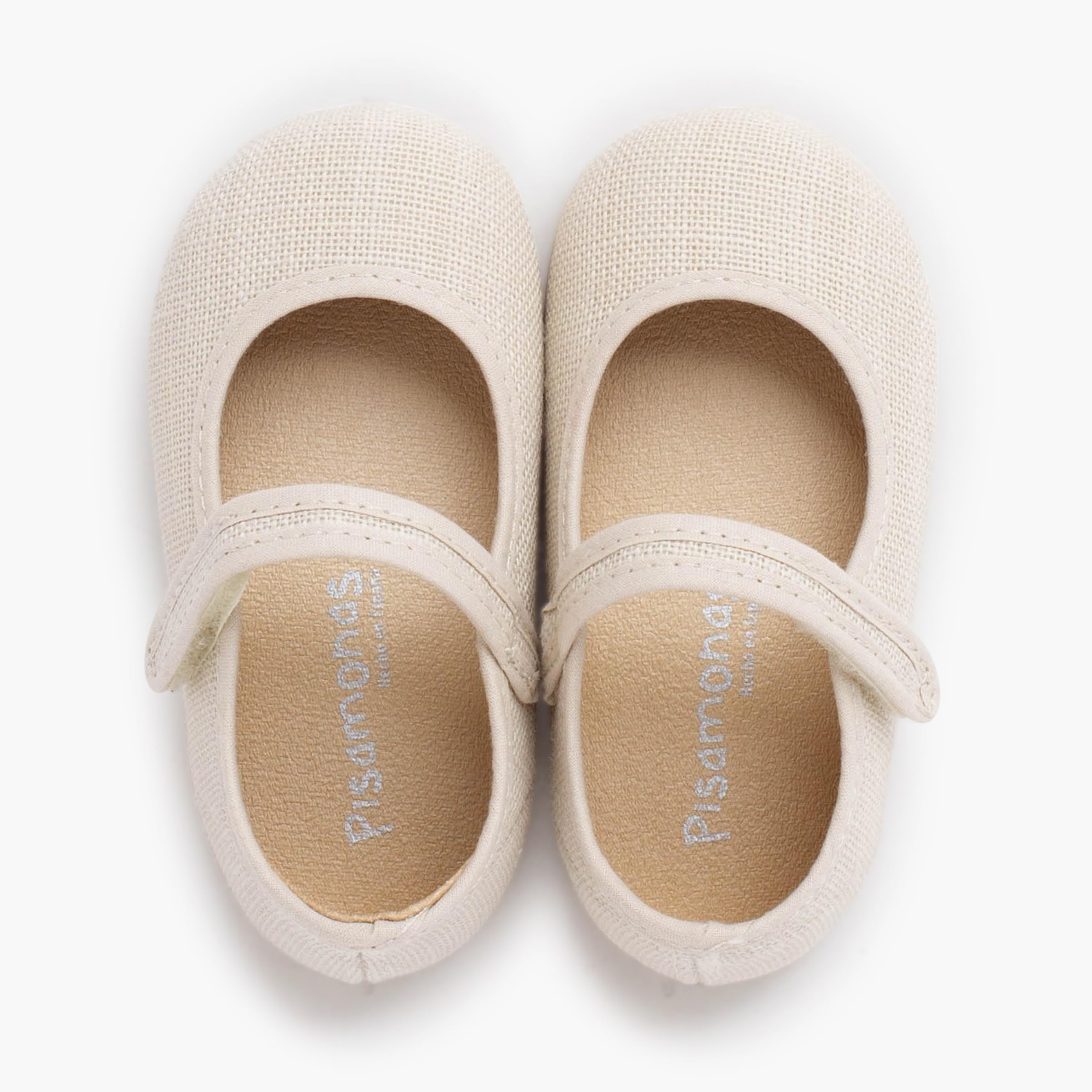 Pisamonas Merceditas Barefoot Lino Cierre Adherente