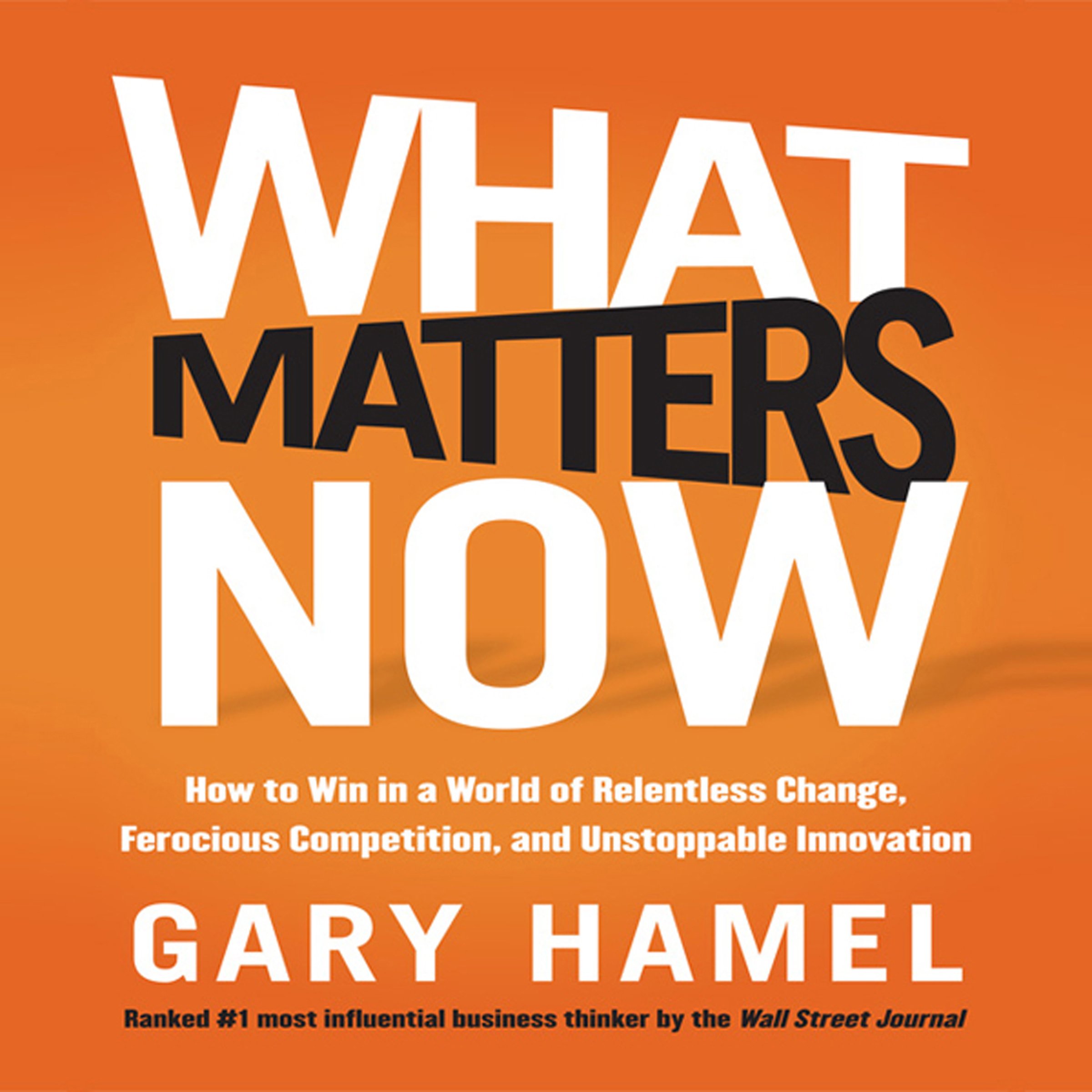 Cover art for What Matters Now
