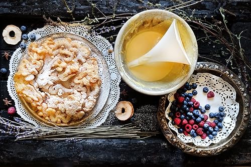 Miniatura 6 de Maui Keto Treats Mezcla de embudo de carnaval para tartas bajo en carbohidratos sin azúcar añadido preparado con harina de almendras 78 onzas