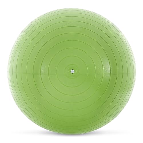 Miniatura 6 de Prism Fitness Pelota de ejercicio de estabilidad autoguiada inteligente de 23 pulgadas con 13 ejercicios impresos para yoga, pilates, silla de