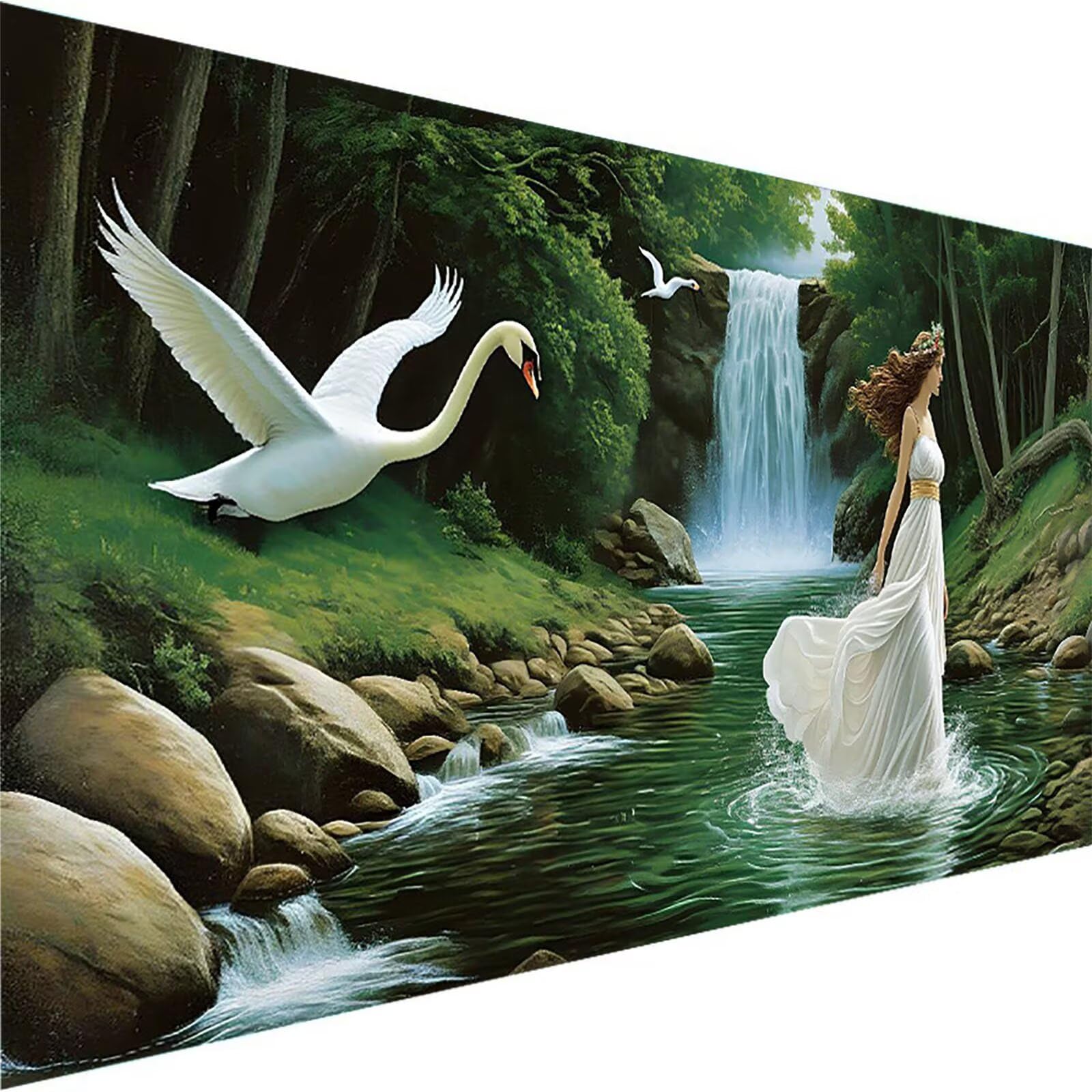 Malen nach Zahlen Kinder Tier Malen Nach Zahlen Erwachsene, Geschenke für Mädchen Junge Bastelset Set, Malen nach Zahlen Fallen | Malen nach Zahlen Ohne Rahmen, (60x120cm) Bastelset Erwachsene B-X