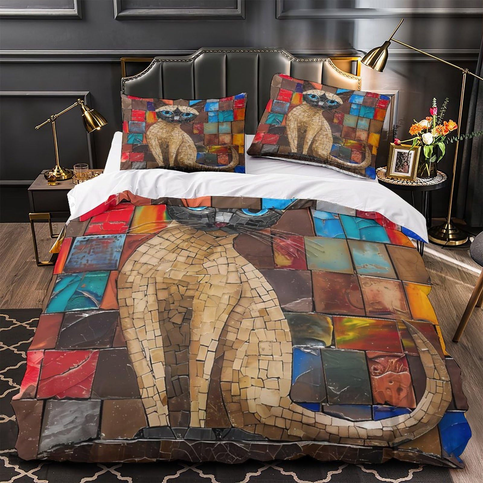 Housse de couette capybara anti-acariens pour le sommeil des enfants