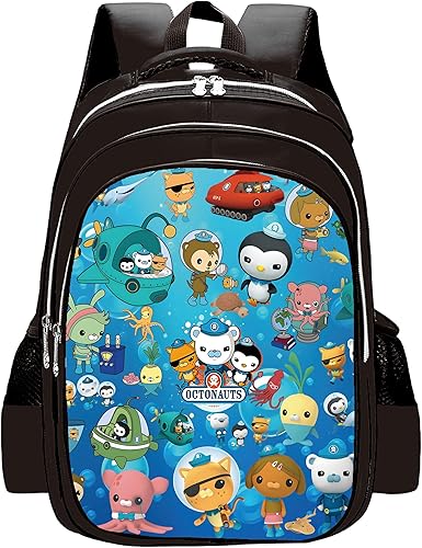Euioanez Mochila de dibujos animados de 16 pulgadas, elegante mochila casual con múltiples compartimentos, Style04, Mochilas Daypack