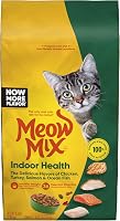 Meow Mix Indoor Health Dry Cat Food, 6.3 lb Bag - Weight Control Formula for Adult Indoor Cats