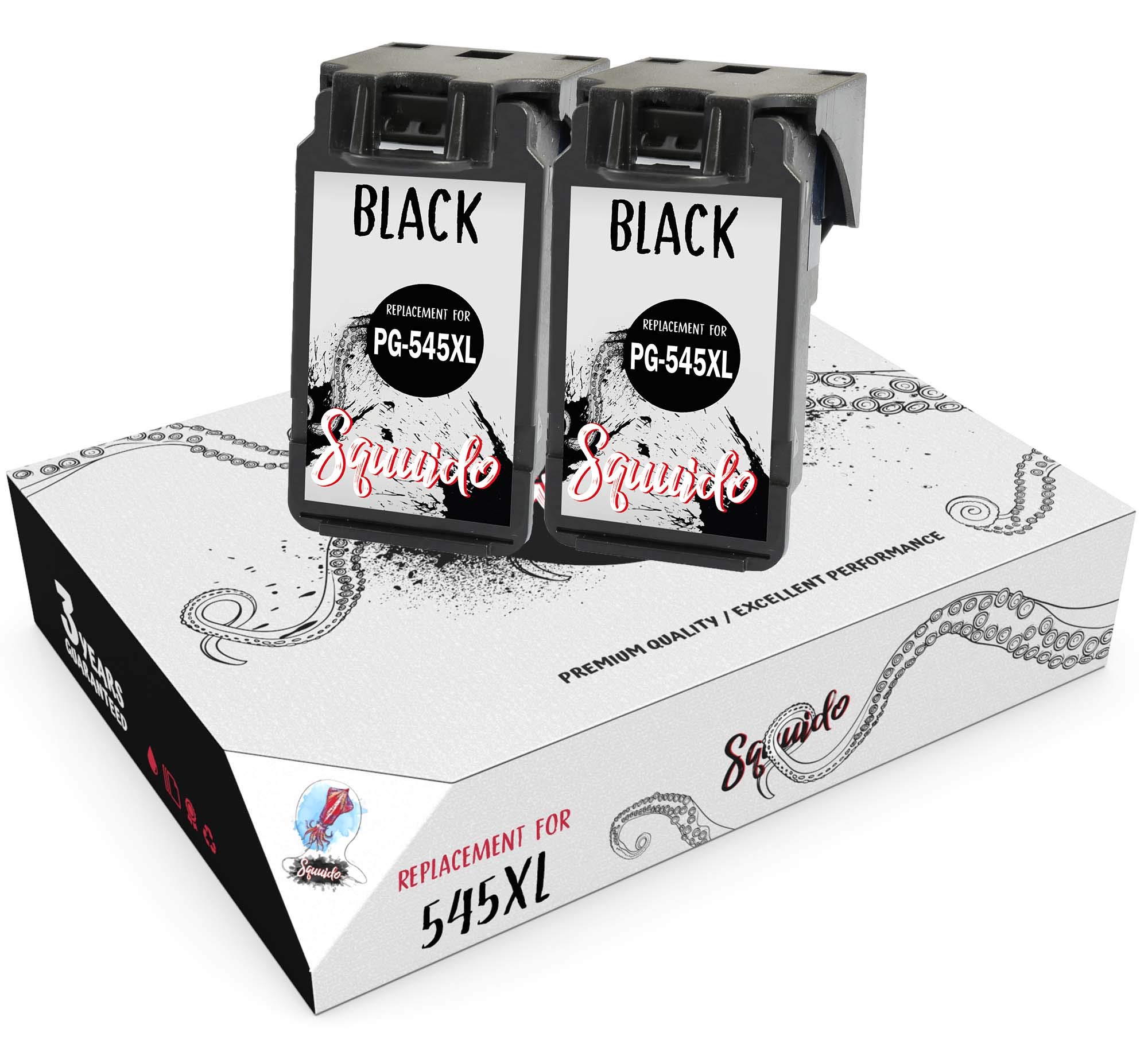 Tinta Económica Impresión Cartuchos De Tinta Remanufacturados 7Magic PG- 545XL CL-546XL - Compatibles Con Canon Pixma TS3350, MG2550, MX495, Etc. Tinta Económica Para Impresora Canon