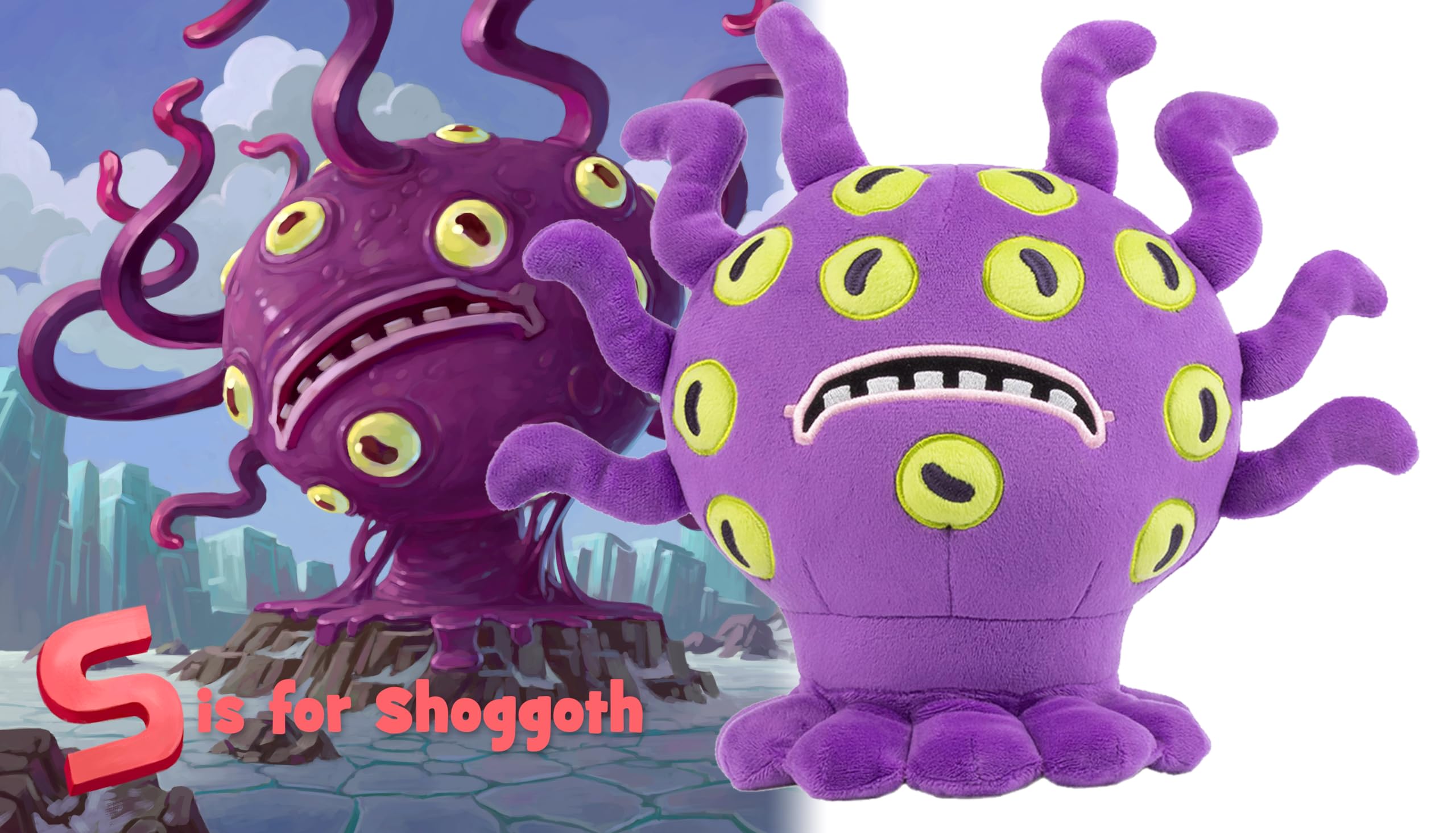 Amazon.com: C is for Cthulhu Shoggoth Plush : Toys & Games