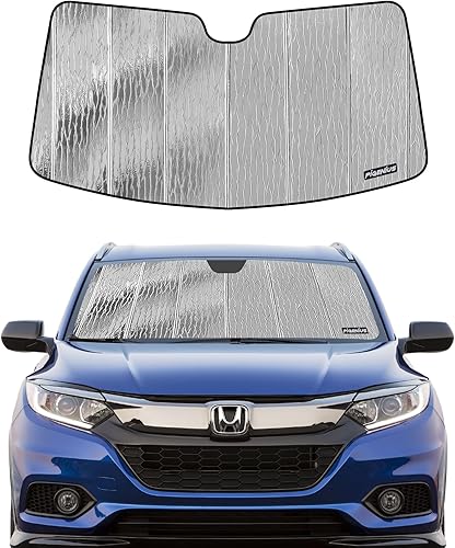 Miniatura 7 de Pigenius Parasol para parabrisas para Honda Civic Sedan 2012, 2013, 2014, 2015, ajuste personalizado, parasol plegable de primera calidad