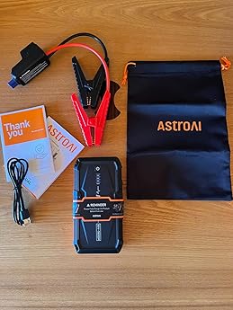 AstroAI ジャンプスターター 10000mAh 1500Aピーク電流 車用