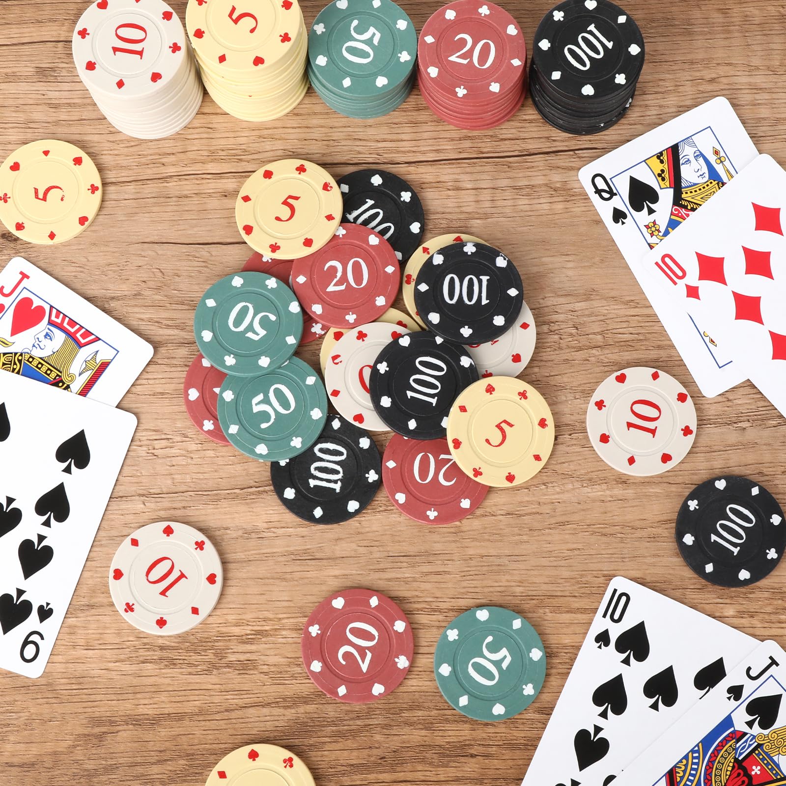 120 sztuk żetonów do pokera, zestaw żetonów do pokera i czarna aksamitna torba, zestaw do gry na imprezę, blackjacka, gry w kasynie