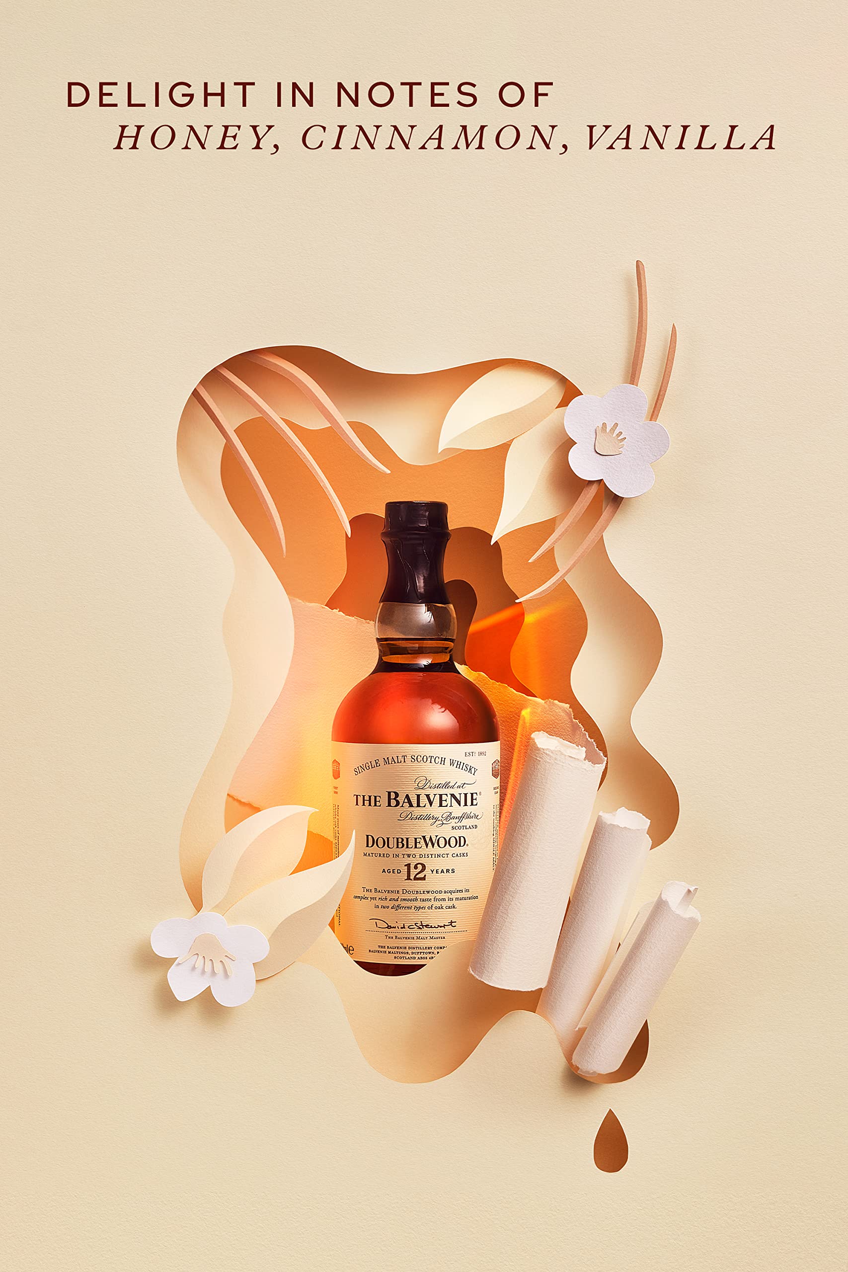 The Balvenie DoubleWood 12 Jahre Single Malt Scotch Whisky 70cl