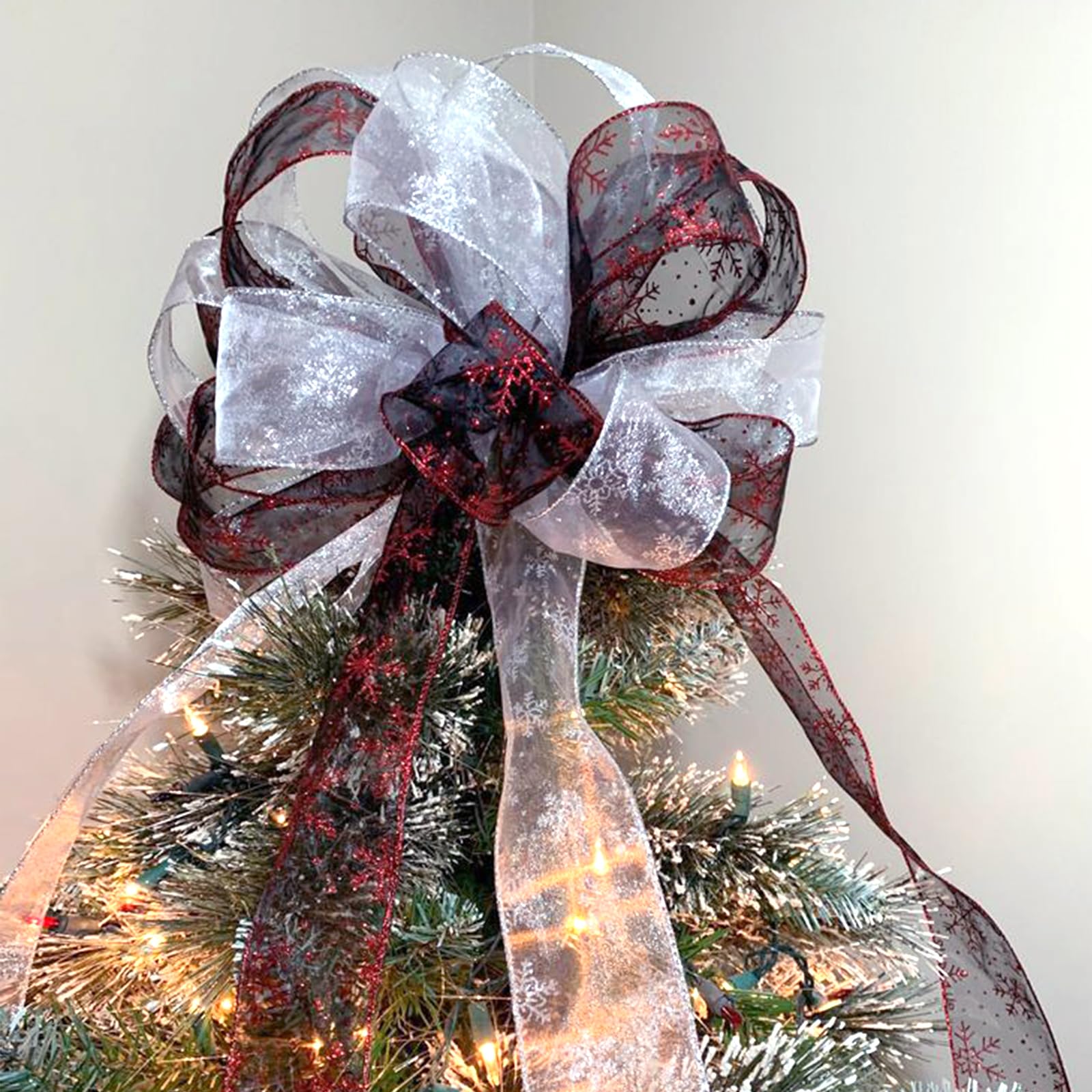 Cinta De Navidad Roja Para Manualidades, Cinta De Grogrén De Navidad De Poliéster Para Envolver Regalos, Manualidades, Lazo Para El Pelo, árbol De Navidad Y Decoración De Coronas, 20 Mm X 1