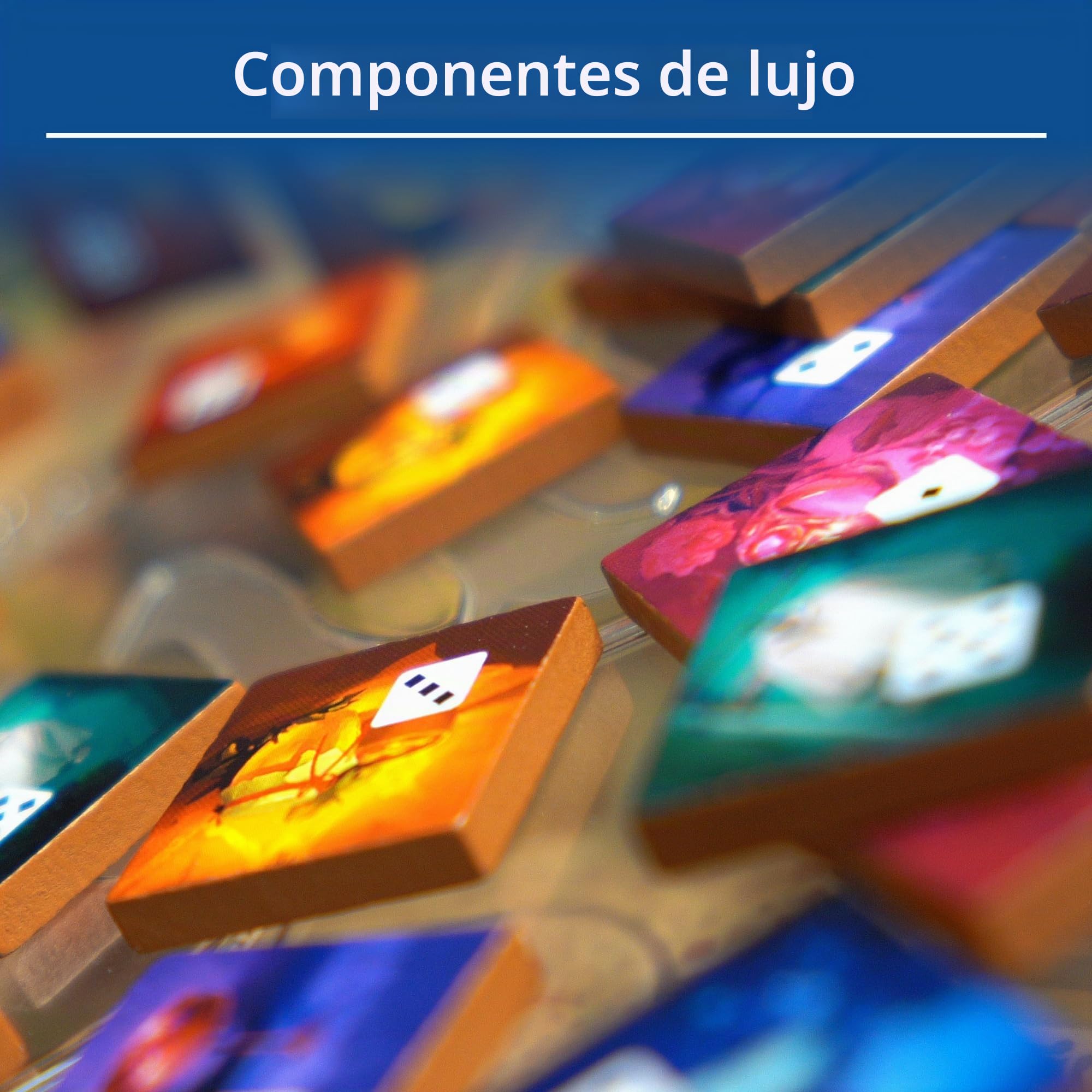 Castles of Burgundy Special Edition (núcleo + elástico) - Juego de estrategia - Juego de estilo europeo para adolescentes y adultos - A partir de 14 años - 1-4 jugadores - Tiempo de juego promedio