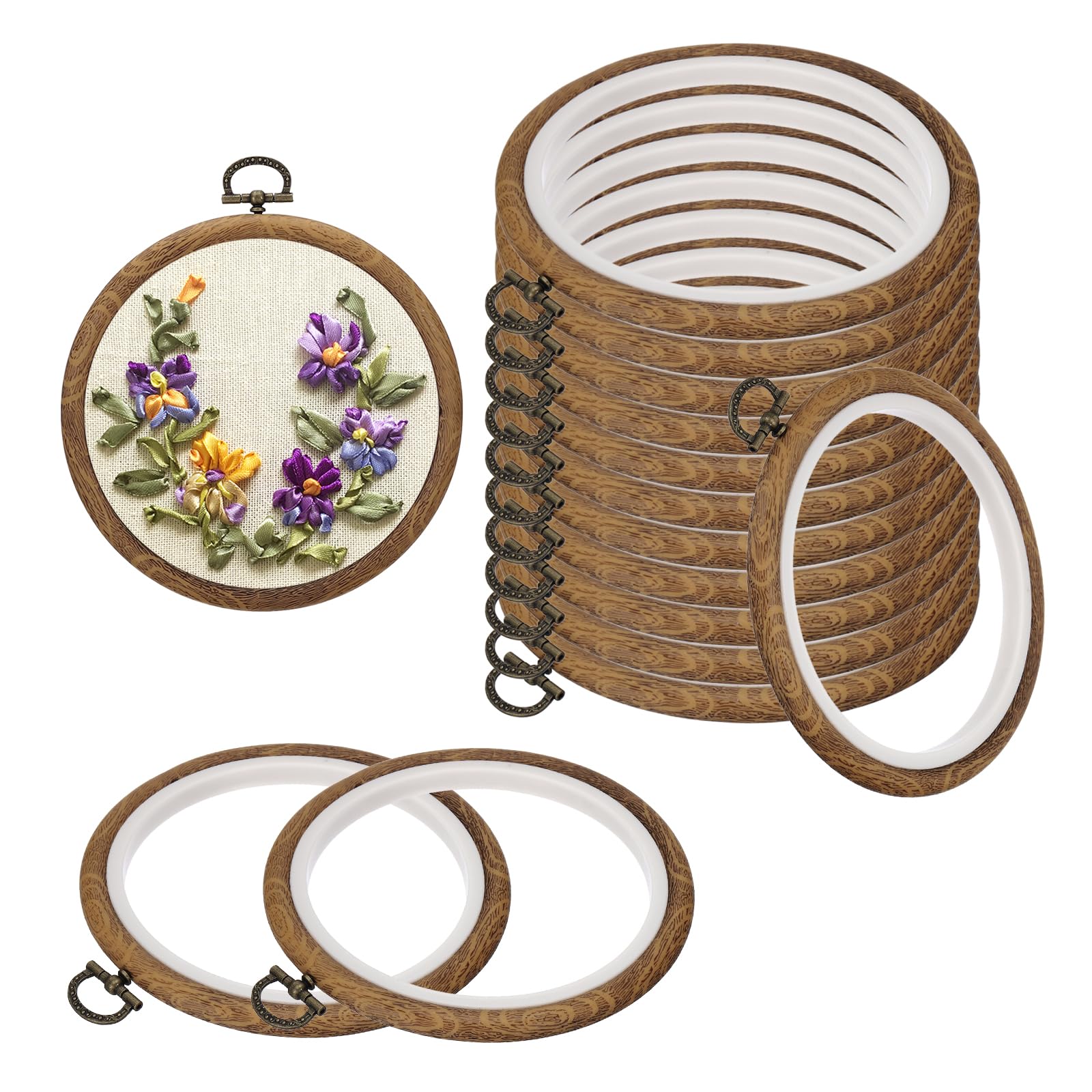 PATIKIL 3inch Embroidery Hoops
