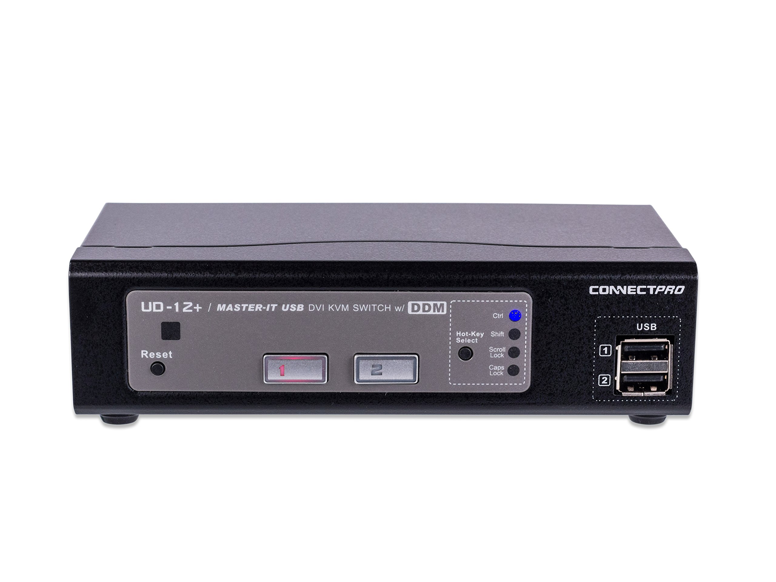 Amazon.com: ConnectPRO UD-12+KIT, 2-port USB DVI KVM switch w/ DDM