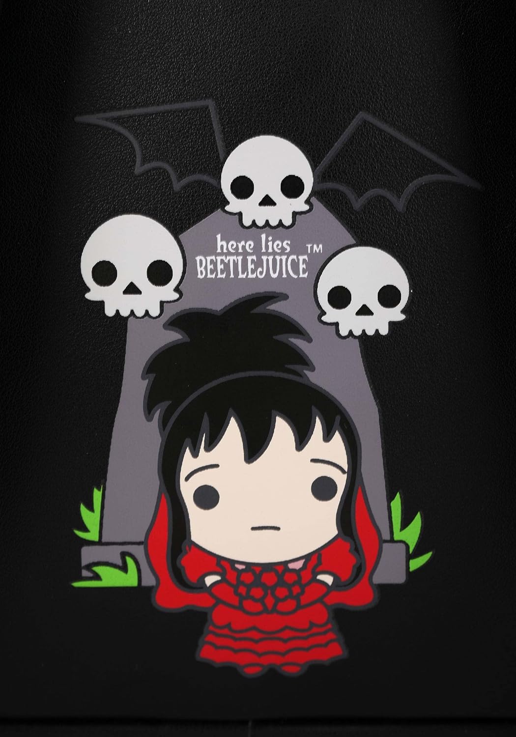 Loungefly Beetlejuice Bride Lydia Mini Backpack - Chibi Lydia Deetz Red Wedding Dress Fashion Bag