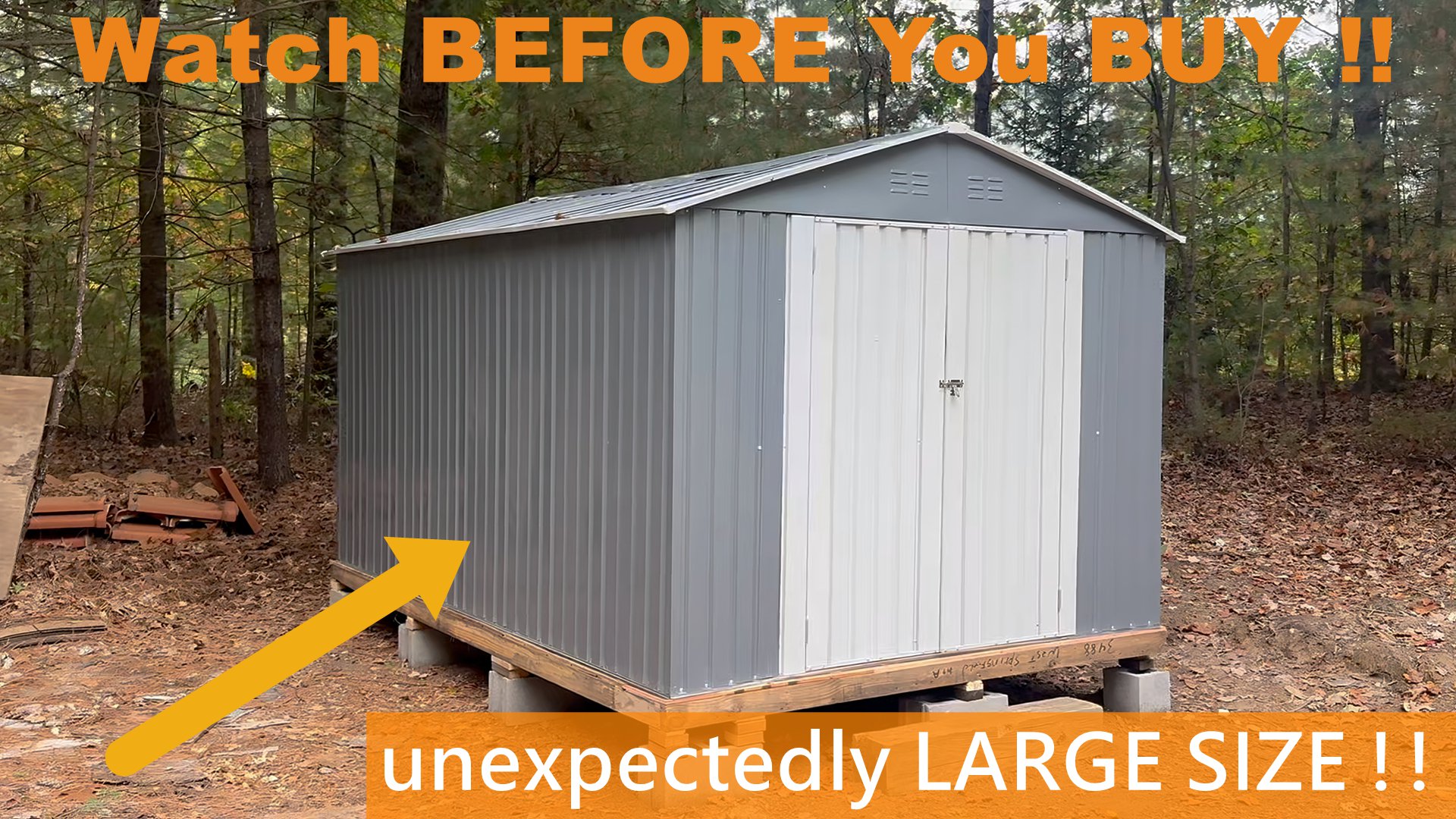 Amazon.com : DAUSOLA 10x12 FT Outdoor Storage Shed, Metal Garden