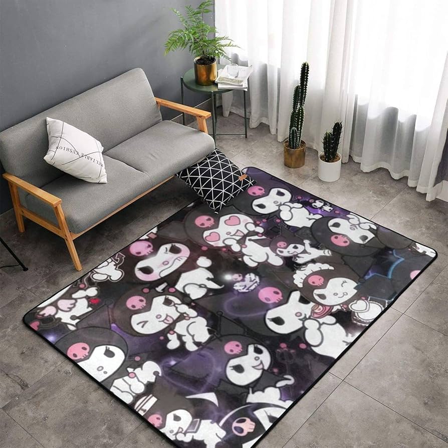 クロミ　センターラグ　カーペット　180cm×180cm 2畳 Amazon | クロミ ちゃん カーペット 長方形 ラグマット ラグ