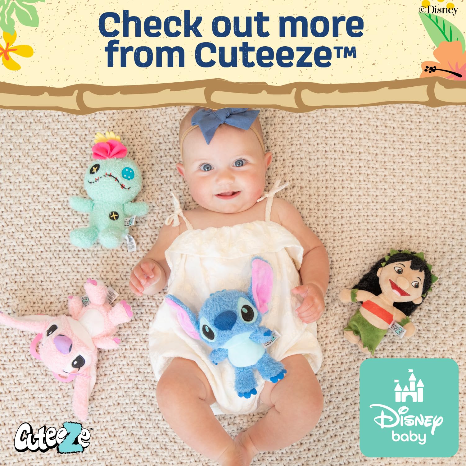 Amazon.com: Kids Preferred - Disney Baby Lilo & Stitch Scrump