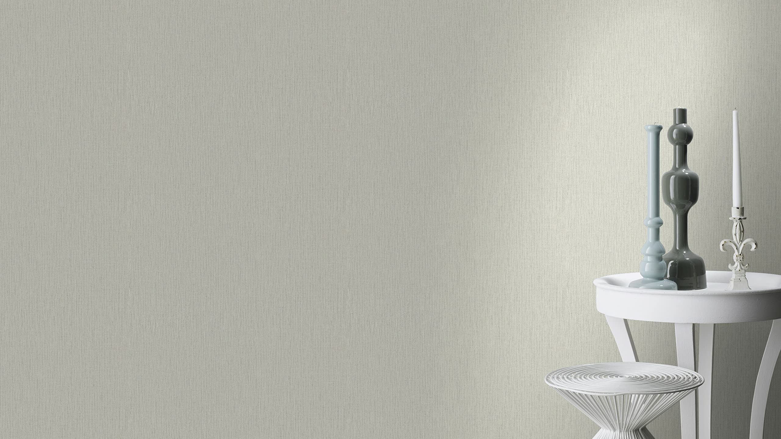 Rasch Tapeten Non Woven Wallpaper (universell) Grey 10,05 m x 0,53 m Highlands 550436, Gray, 53 x 1005 cm - Image 3
