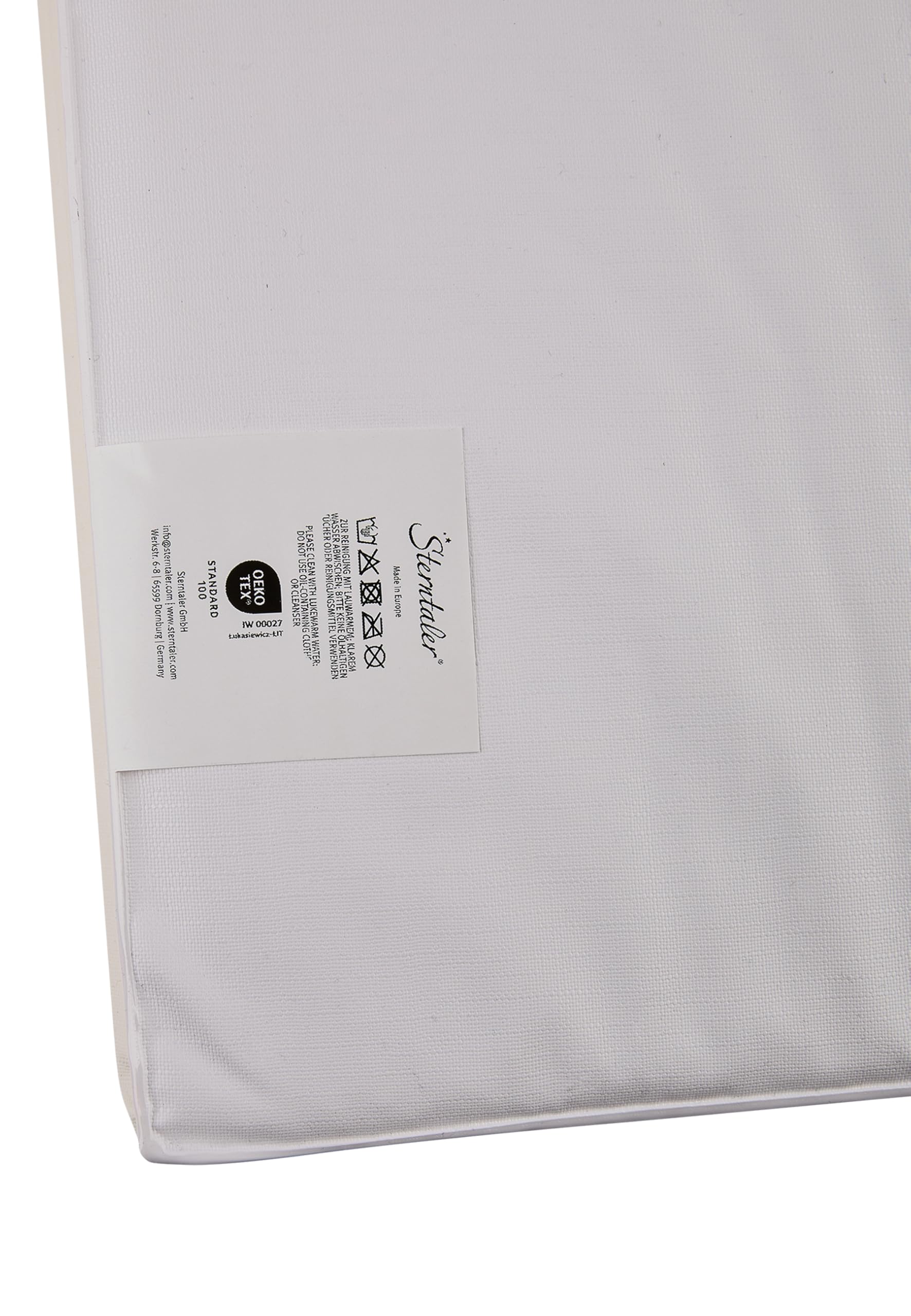 Sterntaler Safari - Cambiador para bebé, material exterior fácil de limpiar y lavable, diseño de jirafa y león, color crudo