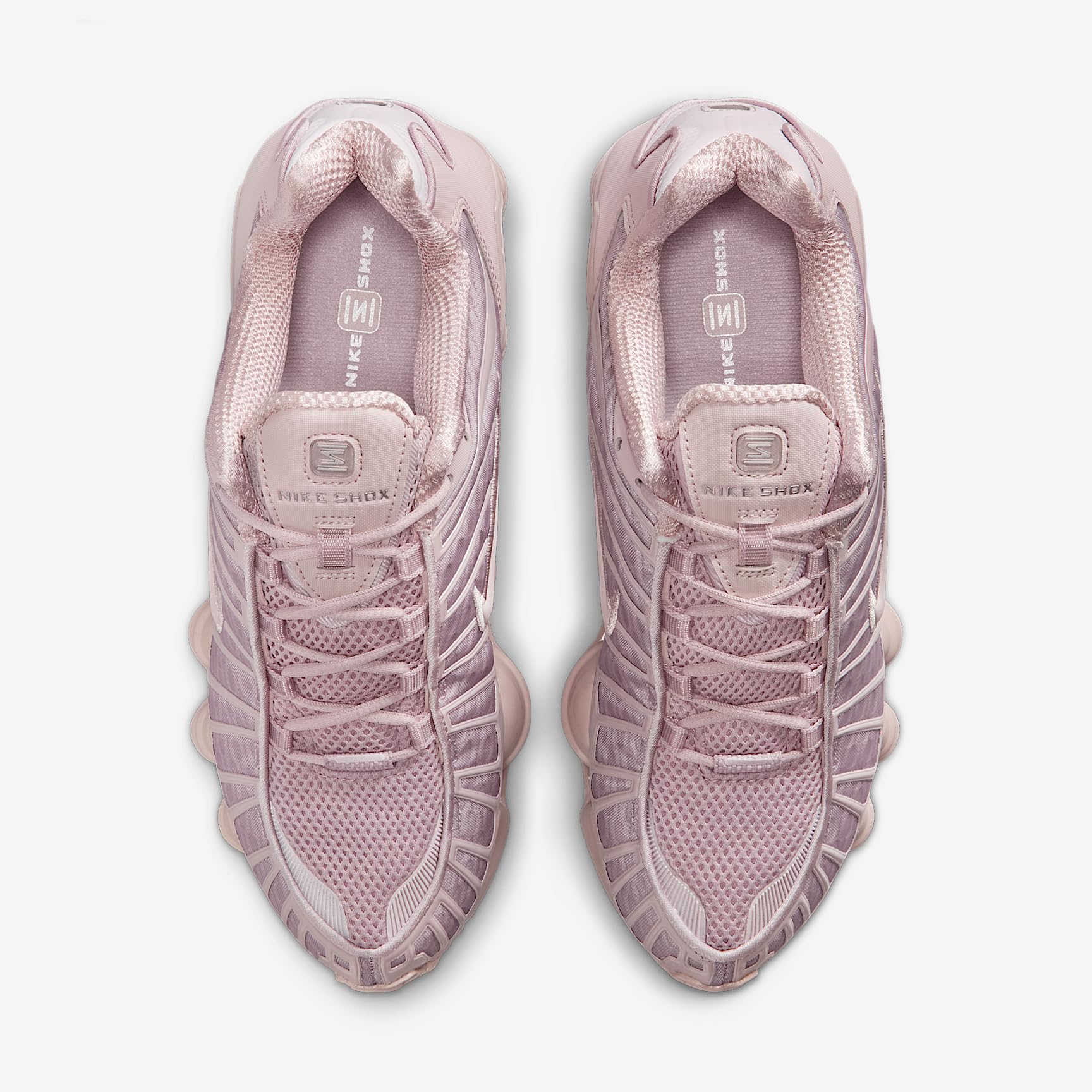Nike Shox TL - Zapatos para mujer (rosa partícula/plata metalizada/rosa partícula)