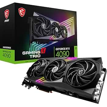 MSI GEFORCE RTX 4090 GAMING OC　24GB Amazon.com: MSI GeForce RTX 4090 Gaming Slim 24GB GDDR6X