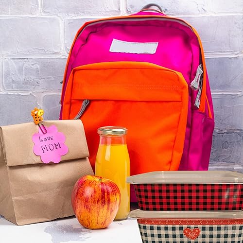 Miniatura 7 de GCM - Recipientes de almacenamiento de alimentos de forma cuadrada de Navidad con tapas a juego para preparación de comidas caja de almuerzo