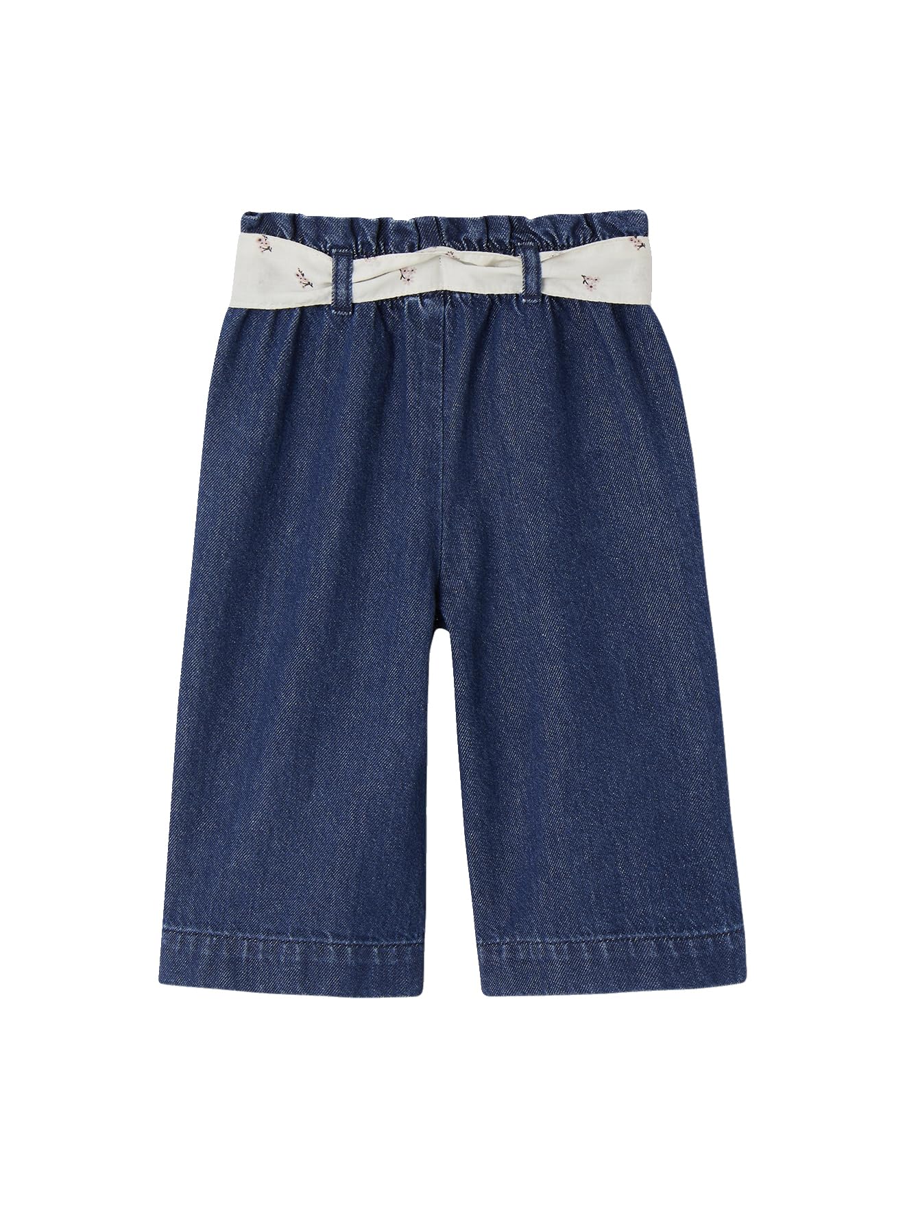 VERTBAUDET Jean Large bébé avec Ceinture à Nouer