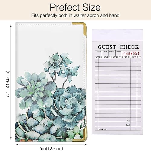 Vista 40 de Libro de servidor de mariposa de fantasía, libro de mariposas de insectos de alto volumen para camarero, libro de camarera de cuero duradero