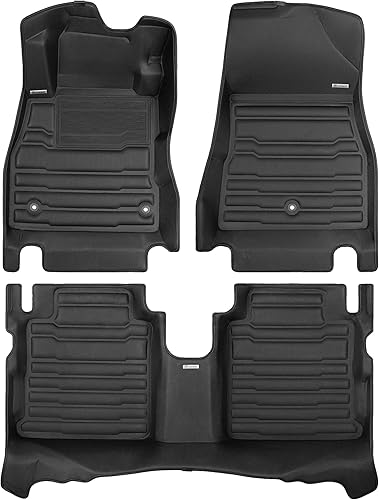 TuxMat - Para modelos Nissan Kicks 2018-2024 - Alfombrillas personalizadas para automóvil - Cobertura máxima, todo tipo de clima, medición láser -