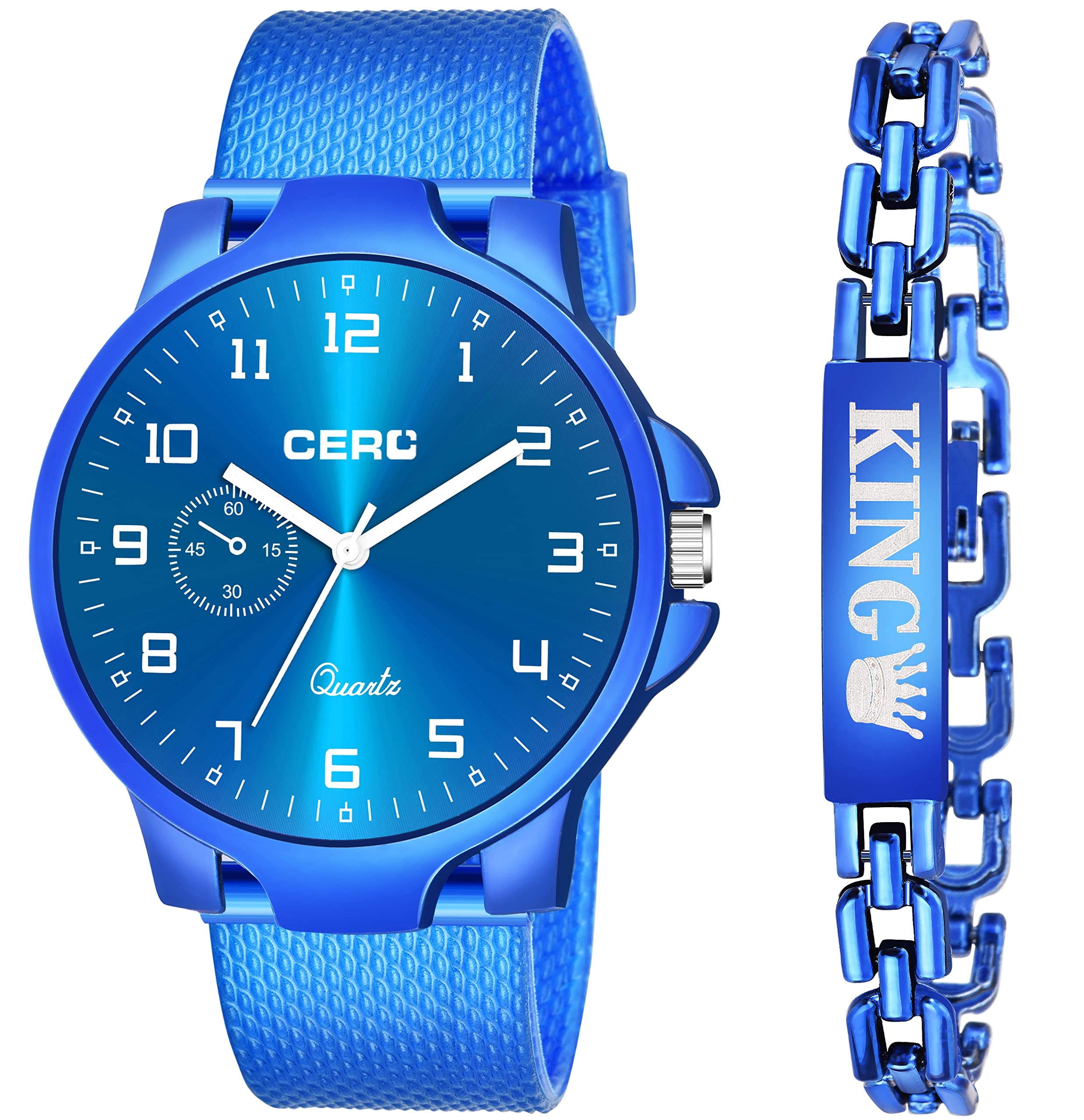 CERO Analog Mens Watch (Blue Dial Blue Colored Strap) (B0B2JRR4RM) Amazon Price History, Amazon Price Tracker