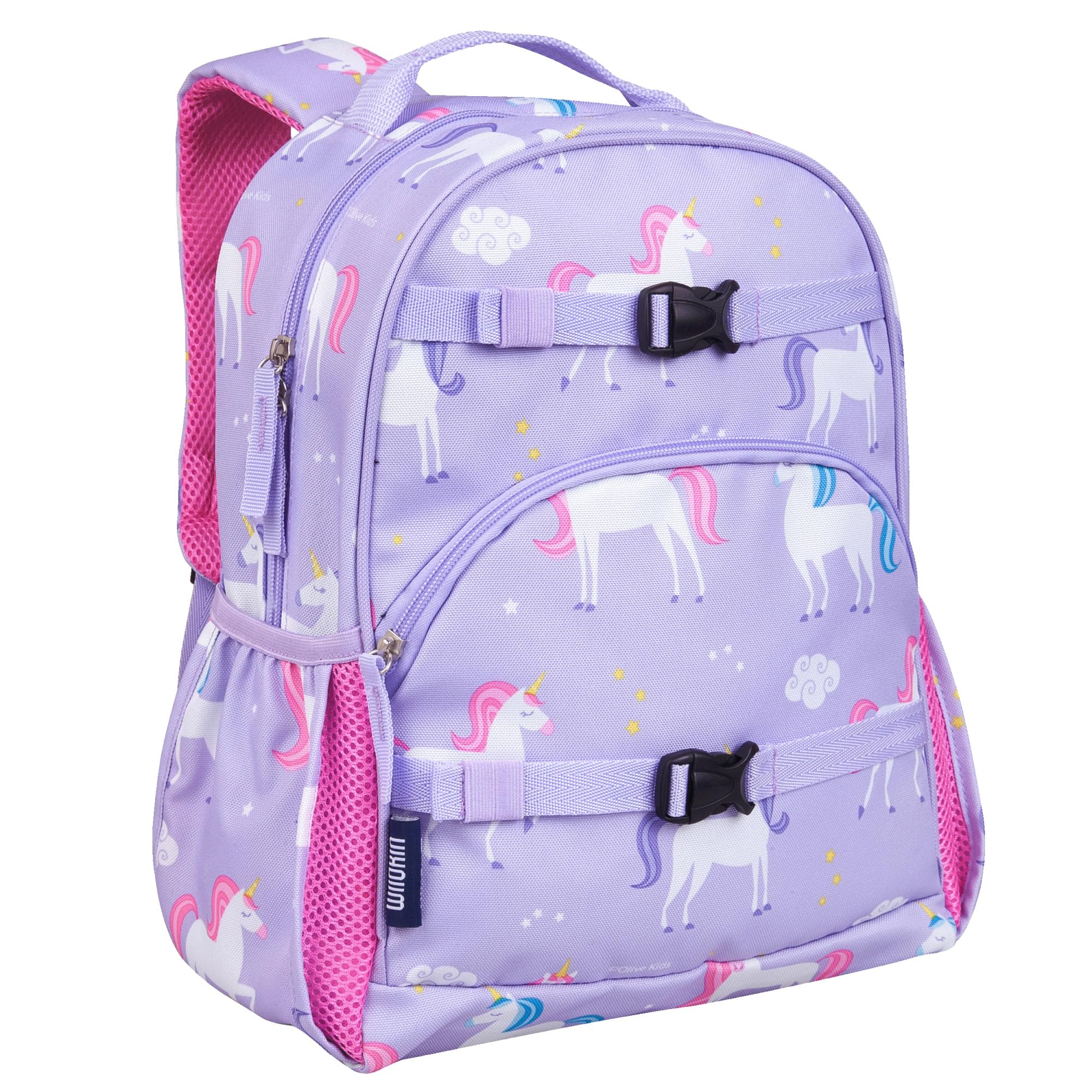 Wildkin ECO rPET 15-inch Kids Backpack – Sustainable, Padded, Adjustable – Unicorn