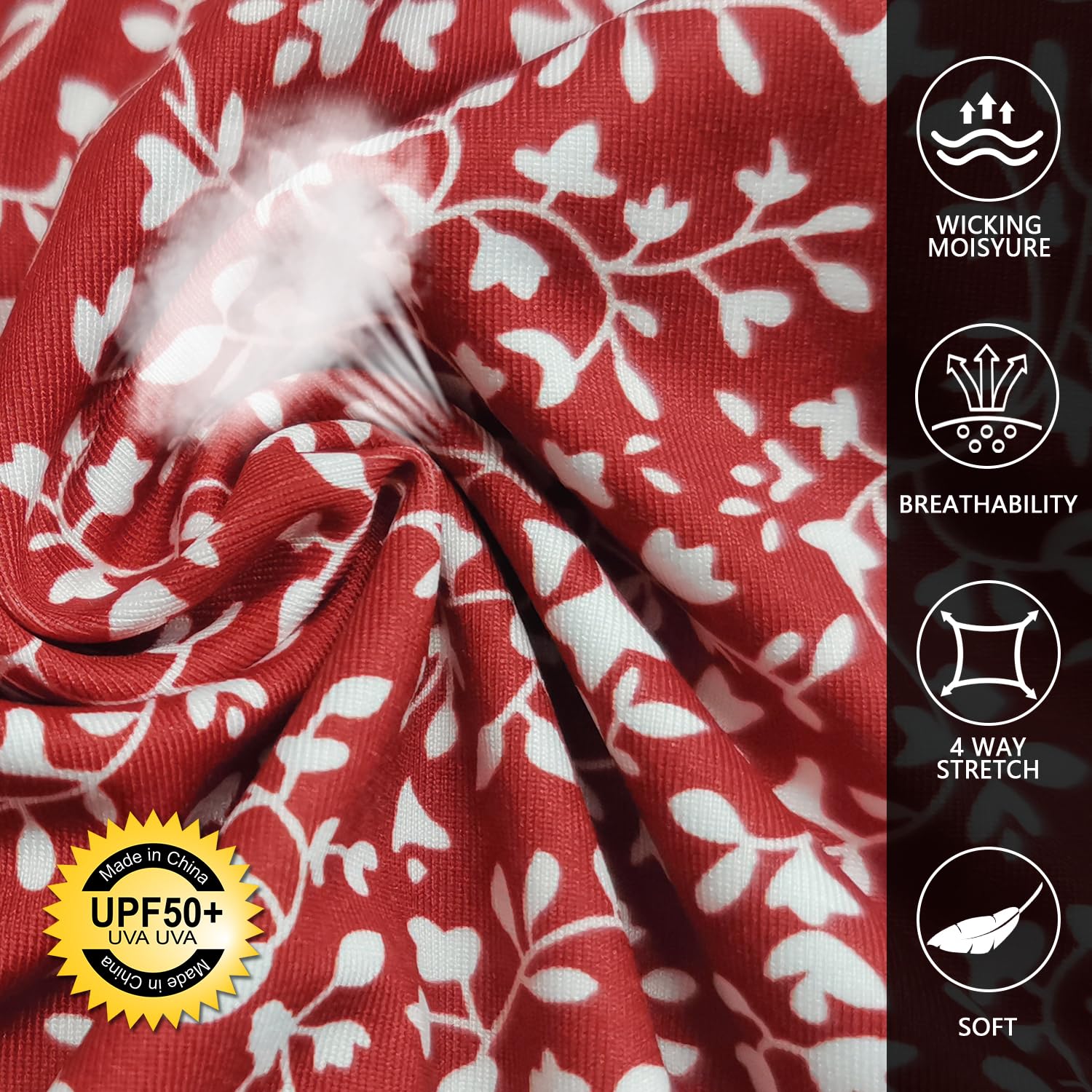 Soneven Camicetta da donna, elegante, maniche a 3/4, da golf, da donna, a maniche lunghe, da ufficio, con volant