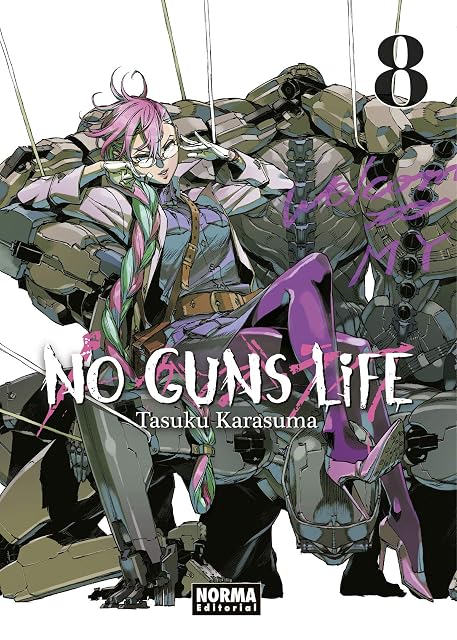Portada de No Guns Life 8