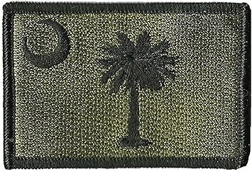 South Carolina Tactical Patch - Olive Drab