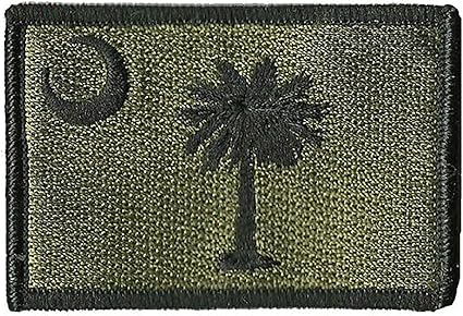 South Carolina Tactical Patch - Olive Drab