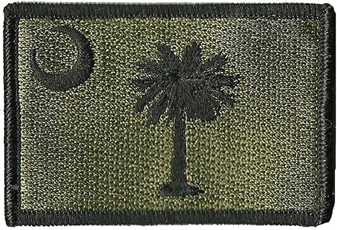 South Carolina Tactical Patch - Olive Drab