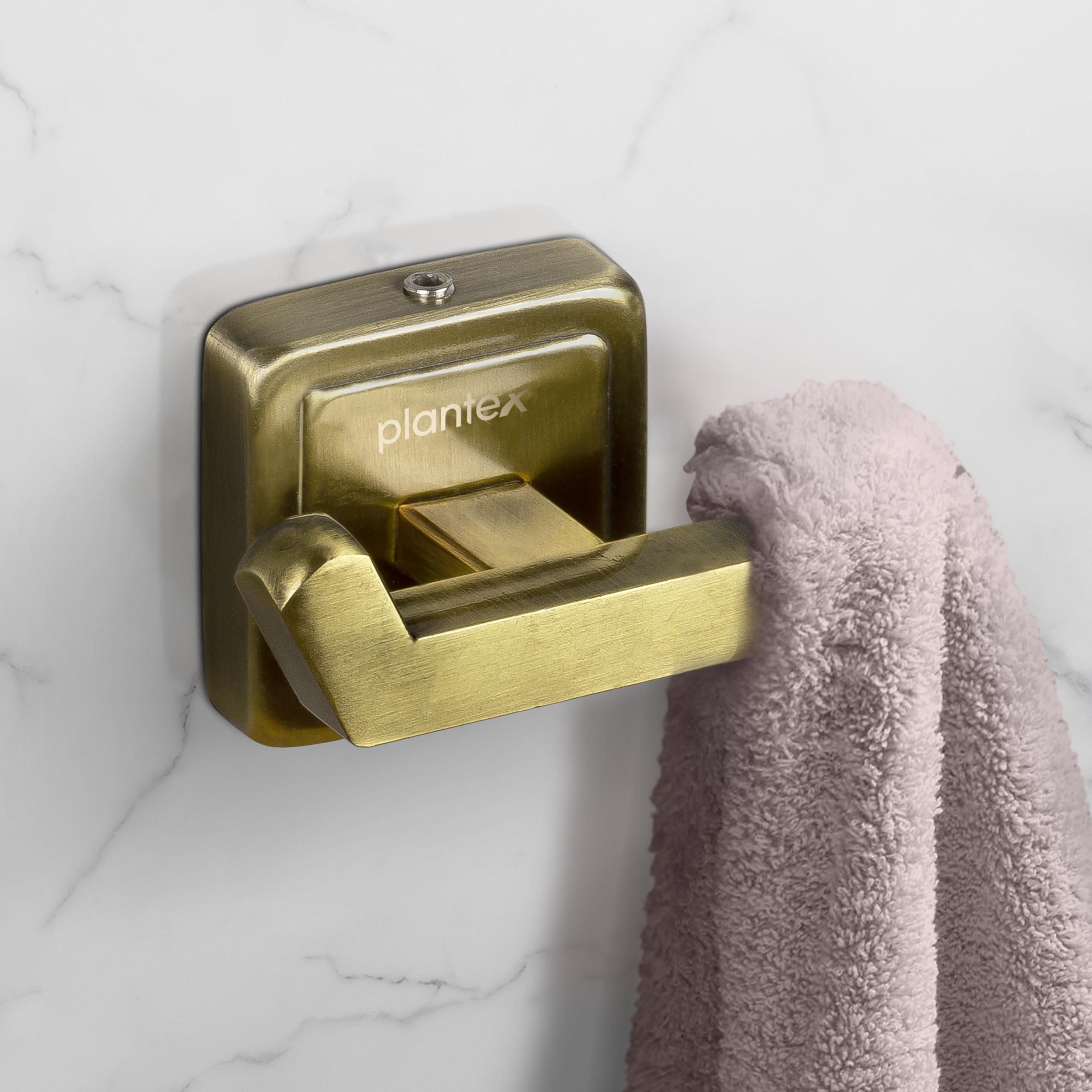 Plantex 304 Grade Stainless Steel Robe Hook/Napkin Hanger/Hook for Hanging Towel in Bathroom/Living Room - Decan (Brass Antique) (B0BPS39DCL) Amazon Price History, Amazon Price Tracker